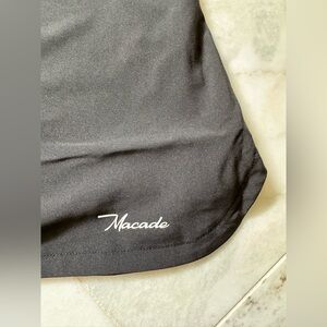 Macade Kaya Flex Black Athletic Golf Skort